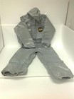 New Box With 6 Kappler Zitron Z200 Gray Coverall With Hood   Boots Size Xl Z2hc9