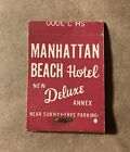 Manhattan Beach Hotel Brooklyn History New York Vintage Matchbook Cover  