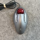 Logitech Trackman Marble Wired Usb Trackball Mouse Ambidextrous Gray T-bc21