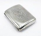 Wwi Silver Cigarette Case 1917 Kings Royal Rifles