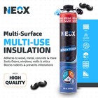 Neox Spray Foam Insulation Kit Closed Cell Expanding Xl 6 12 24 Pack