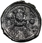 Michael Vii Ducas Follis  facing Christ   Emperor  Overstruck Extremely Fine