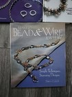Lot Of 5  Books On Making Bead   Wire Jewelry Instructions  Projects And Designs