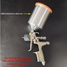 Spray Gun Cup Pot For Sata 600ml Sealed Tank General Upper Cup Car Paint Pot 1pc