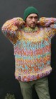 Chunky Yarn Merino Wool For Knitting Crocheting Multicolor Sweater Giant Wool