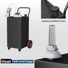 30 35 40 Gallon Gas Caddy W  Pump Portable Fuel Gasoline Diesel Transfer Tank