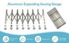 Sewing Gauge Expanding Buttonhole Spacer For Grommet Window Curtain Tailor