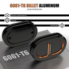 1 Pair Cnc Antenna Hole Plug Cover For Harley Street Glide Flhx 2007-2022 2023