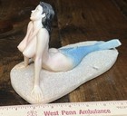 Impressive Nude Mermaid Figurine 10-11 Inch Model