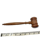 Vintage Wooden Gavel Judge Lawyer Auctioneer Collectible Decor
