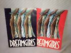 Two Original Dreamgirls 1981 Imperial Theatre Rare Folders Posters Cast Book    