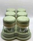 Baby Bullet Food Storage Container With Lids Date Ring Set Of 8 Replacement Jars