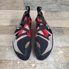 Tenaya Iati Climbing Shoes Mens 12 5 Black Red Gray Athletic Sneaker