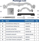 Engine Timing Chain Tool Kit  Premium Grade Camshaft Alignment Locking Set  