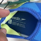 Speedo Splash And Sun Bootie Junior Size Large L  4-5  Blue green Water Shoes
