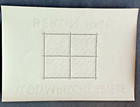 German Stamp S s With 4 Stamps Scott  b92                         Stock  927