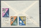 Yemen Space Astronauts Commemorative Used Cover To Germany 2 Scans  Lot yem 240 