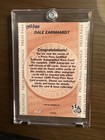 Dale Earnhardt Sr 1999 Press Pass Signings  14 On Card Auto 42 400 Intimidator