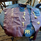Custom Leather Chinks Chaps Bull Ridin Bronc Western Rodeo Ranch Saddle Tack Usa