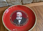 Hensler s Popular Beer   Ale Breweriana Red Metal Advertising  Tray