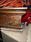 C1890 Vintage Window Pediment Victorian Lintel Header Oak 60    L X 7 5    H