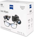 Zeiss Pre-moistened Lens Wipes - 600 Count Cleaning Wipes For Eye Glasses
