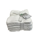White 30 Pack Wash Cloth-100  Cotton 11x11  For Home office restaurant hotel spa