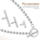  12pcs Brooch Converter Horizontal Brooch Converter Jewelry Converters Pin To
