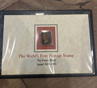 Penny Black Great Britain Very Fine Used 1840-zziaa Stamp Collectors Item Case