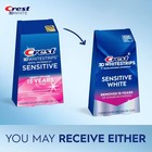 Crest 3d Whitestrips Sensitive White     Teeth Whitening Kit  18 Treatments  Each