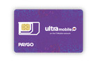 Ultra Mobile Paygo    3 mo  Pay As You Go Plan   Sim Card With Talk  Text   Data