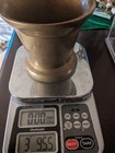 Antique Vtg Mortar   Pestle Apothecary Pharmacy Brass -solid - Heavy- 5 9 Lbs