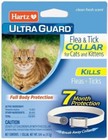 Hartz Ultraguard Flea   Tick Collar For Cats   Kittens 7 Months Protection  1ct