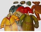 1984 Jumbo Teddy Bear Paper Doll   Costume Set Merrimack  10  1907 Reprint