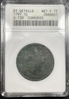 1797 Draped Bust Large Cent 1c Reverse Of  97 S-139 Anacs Xf Details