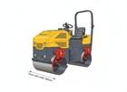 1 5ton Gasoline Hydraulic Vibrating Tandem Asphalt Compactor Road Roller