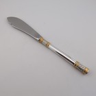 Wallace Golden Aegean Weave Sterling Silver Master Butter Knife - 7 1 4 