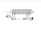 Terminal Block Bus Bar  8way   1 Input To 8 Out Splits