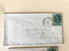 3 1880s Covers Postmarked New York Ny Fancy Cancel