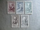 Czechoslovakia  Scott  1037-1041 used