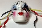 Vintage Artmark Fine Ceramic Decorator Wall Mask Item 74304- Hand Painted 3
