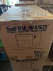 Mail Boss 7506 Mail Manager Curbside Locking Security Mailbox  Black large