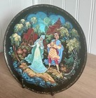 Vintage Complete Legend Of The Snow Maiden Set Of 8 Plates Russian Fairytale
