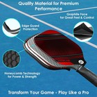 Jp Winlook Pickleball Paddle Set Usapa Graphite Carbon Fiber Rackets