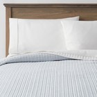 Reversible Cotton Stripe Quilt - Threshold