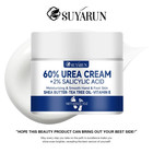 60  Urea Foot Cream For Cracked Heels   Dry Skin - Intensive Moisturizing Treatm