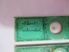 Antique Victorian Prepared Slide Lot London Microscope Part As Pictured 11-dt-h