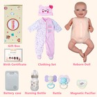 Multifunction Realistic-reborn Baby Dolls Talking Heartbeat And Coos Leen Gifts