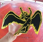 Led Zeppelin Band Music Logo Rock Wing Man Badge Embroidered Iron On Sew Patch