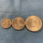 U s  1776-1976 Bicentennial 3 Coin Set - Quarter  1 2 Dollar   Dollar